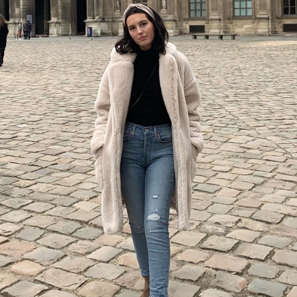 Oversized BCBG Teddy coat - Picture 4 of 5